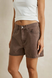 RHYTHM STAPLE DENIM SHORT – WOMENS RELAXED FIT DENIM SHORT