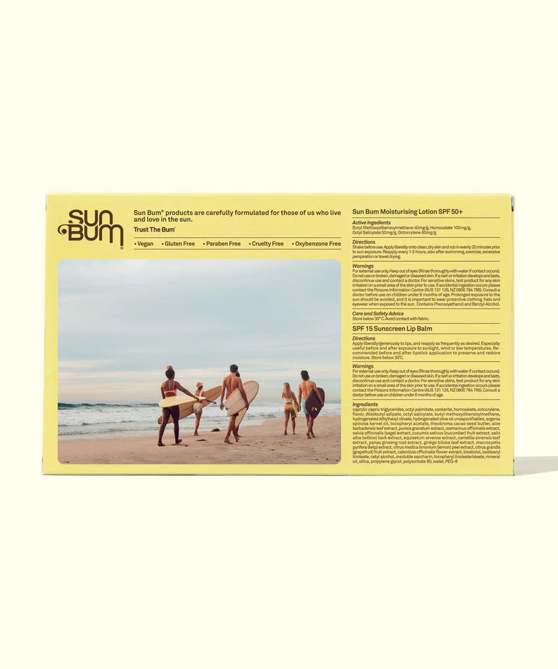 SUN BUM DAY TRIPPER KIT – TRAVEL-SIZED SUN CARE ESSENTIALS SPF30 + COOL DOWN ALOE