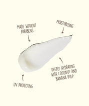 SUN BUM REVITALIZING CONDITIONER – HYDRATING COCONUT BANANA UV-PROTECTING HAIR CARE