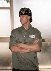 AFENDS SUPPLY WORKWEAR SHORT SLEEVE SHIRT ORGANIC COTTON SYCAMORE