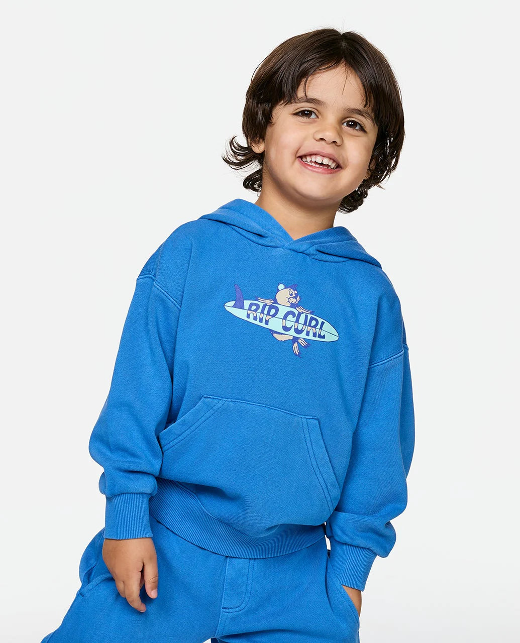 RIP CURL SURF CHECK HOOD – KIDS ROYAL BLUE