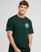 THE MAD HUEYS SURF HUEYS SS TEE – PINE GREEN
