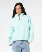 RIP CURL SURF PUFF 1/4 ZIP – LIGHT BLUE