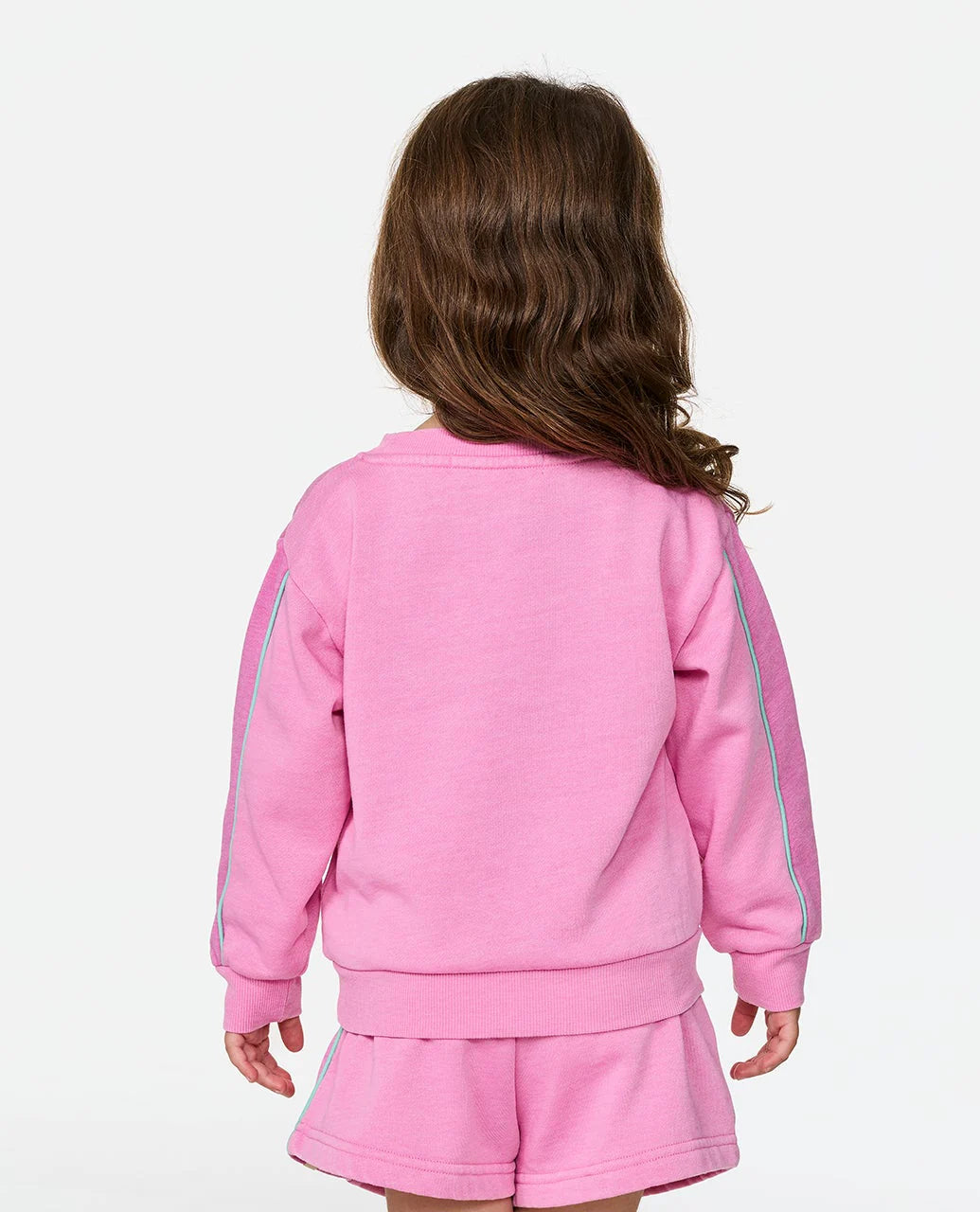RIP CURL SURF REVIVAL CREW – KIDS CLOUD PINK