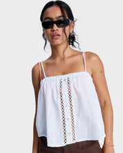 ROXY SWEETEST SKY BLOUSE COCONUT MILK