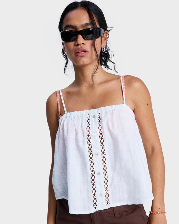 ROXY SWEETEST SKY BLOUSE COCONUT MILK