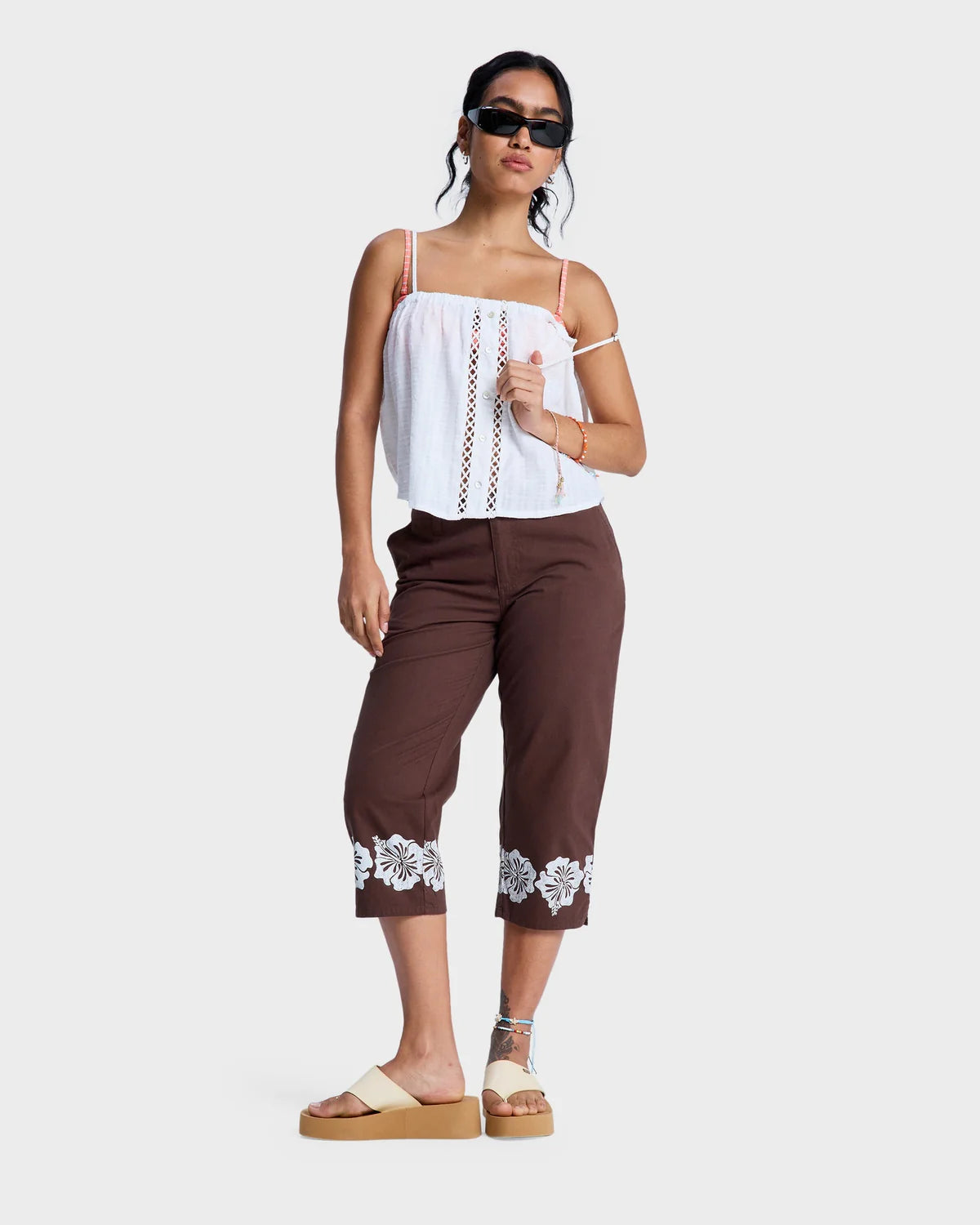 ROXY SWEETEST SKY BLOUSE COCONUT MILK