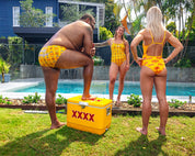 BUDGY SMUGGLERS XXXX LOGO CUSTOM MEN’S SWIM BRIEF – YEPPOON 4703 EDITION