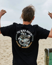 THE MAD HUEYS ANCHOR MANAGEMENT YOUTH T-SHIRT – BLACK