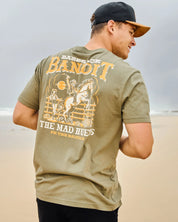 THE MAD HUEYS BAREBACK T-SHIRT – OLIVE