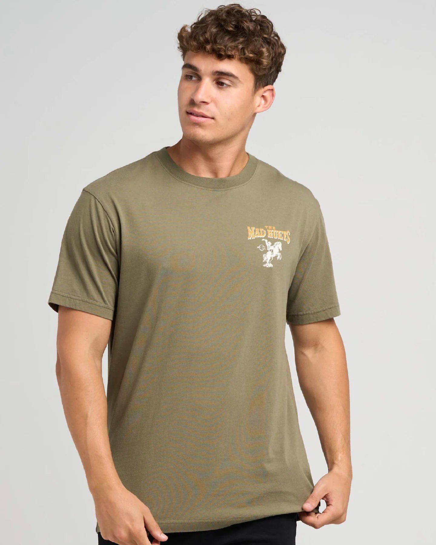 THE MAD HUEYS BAREBACK T-SHIRT – OLIVE