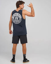 THE MAD HUEYS CHECKER HUEYS TANK – NAVY