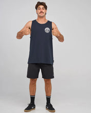 THE MAD HUEYS CHECKER HUEYS TANK – NAVY