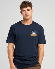 THE MAD HUEYS CRABBING A BEER T-SHIRT – NAVY