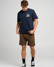 THE MAD HUEYS CRABBING A BEER T-SHIRT – NAVY