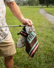 THE MAD HUEYS EAGLE BOYS GOLF TOWEL – WALNUT