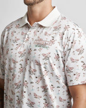 THE MAD HUEYS EAGLE BOYS SS GOLF POLO – SMOKE