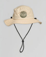 THE MAD HUEYS GOOD LIFE MENS WIDE BRIM HAT SUN PROTECTION FISHING CEMENT