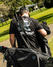 THE MAD HUEYS HITTIN FK ALL SS TEE – BLACK