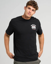 THE MAD HUEYS MEN IN GREY T-SHIRT – BLACK