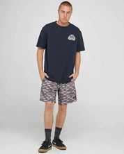 THE MAD HUEYS PRO HUEYS 18" SWIM VOLLEY SHORT – TAUPE