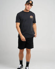 THE MAD HUEYS ROCK OUT T-SHIRT – WASHED BLACK