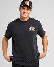 THE MAD HUEYS ROCK OUT T-SHIRT – WASHED BLACK