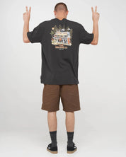 THE MAD HUEYS SHOEY BAR SS TEE – VINTAGE BLACK