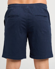 THE MAD HUEYS STRANDED ELASTIC CHINO SHORT MENS STRETCH WAIST CASUAL SHORTS