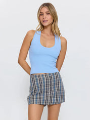 THRILLS ASTRA V NECK TANK – PLACID BLUE