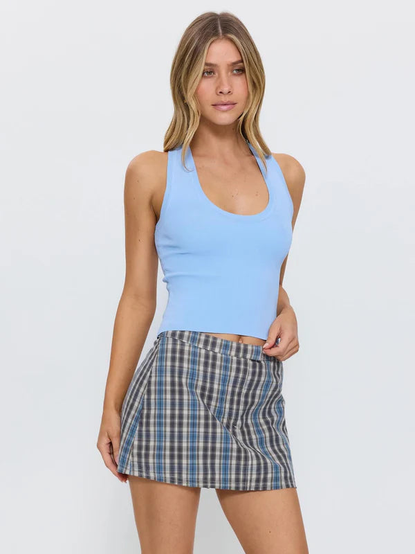 THRILLS ASTRA V NECK TANK – PLACID BLUE