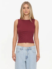 BOUNTY TANK - GARNET RED