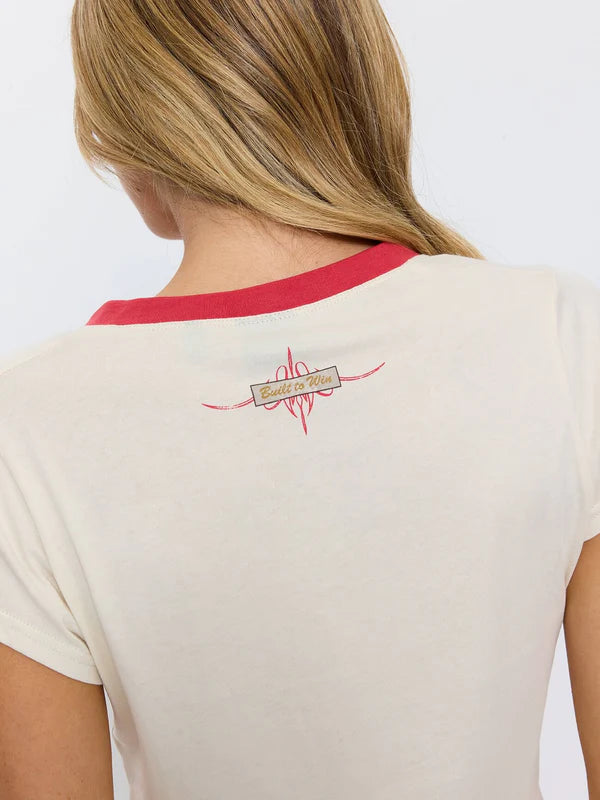 THRILLS HIGH NOON SLASH TEE – HERITAGE WHITE