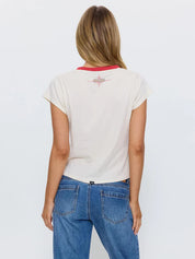 THRILLS HIGH NOON SLASH TEE – HERITAGE WHITE