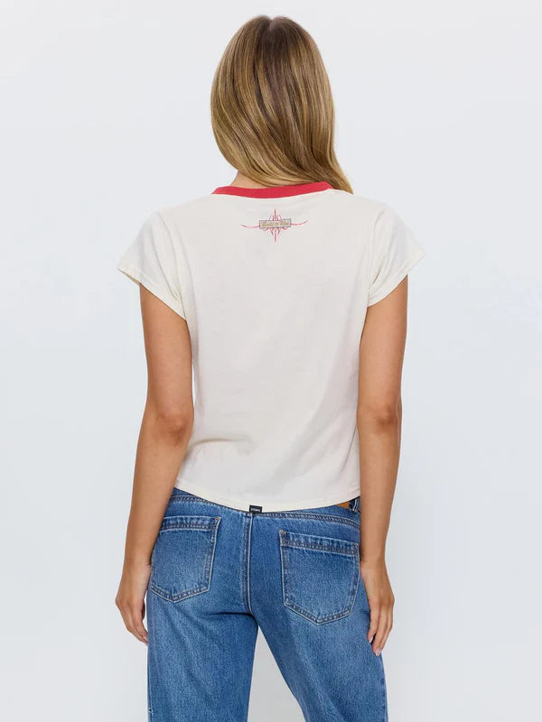 THRILLS HIGH NOON SLASH TEE – HERITAGE WHITE