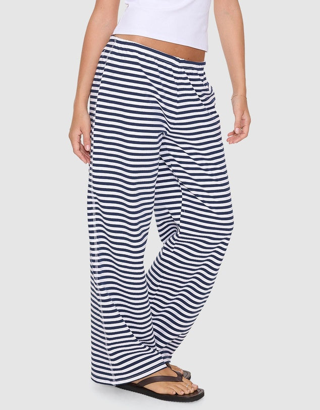 THRILLS IDLE HANDS STRIPE PANT – NAVY STRIPE