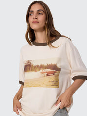THRILLS LAST STOP BOX FIT TEE – HERITAGE WHITE