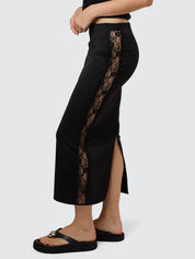 THRILLS MOST WANTED MIDI SKIRT WOMENS HIGH WAIST EVERYDAY STREET STYLE