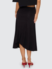 THRILLS SIENNA MIDI SKIRT – BLACK