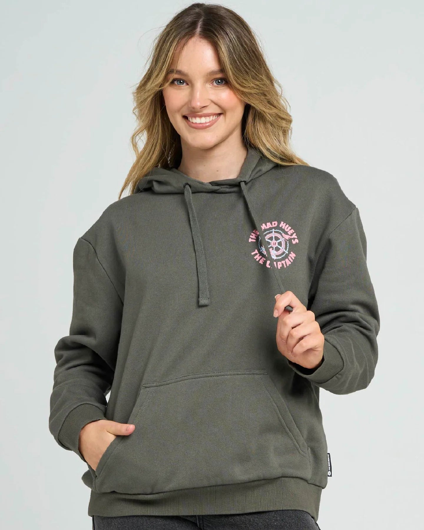 THE MAD HUEYS TWO FACED CAPTAIN HOODED PULLOVER