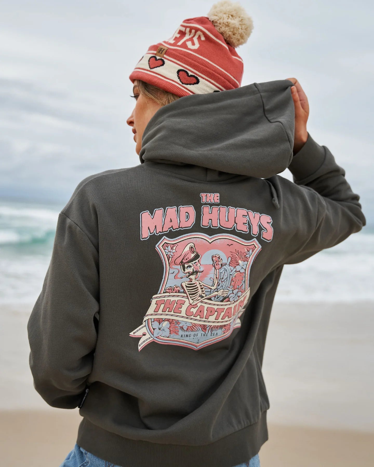 THE MAD HUEYS SIPPY KIYAY SS TEE – WASHED LATTE