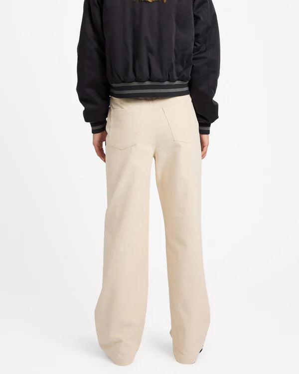 RVCA UNDERGROUND CORD PANTS NATURAL