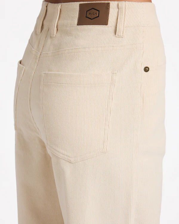 RVCA UNDERGROUND CORD PANTS NATURAL