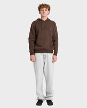 RVCA VENOM BITE MENS PULLOVER HOODIE MOCHA SURF SKATE SWEATSHIRT