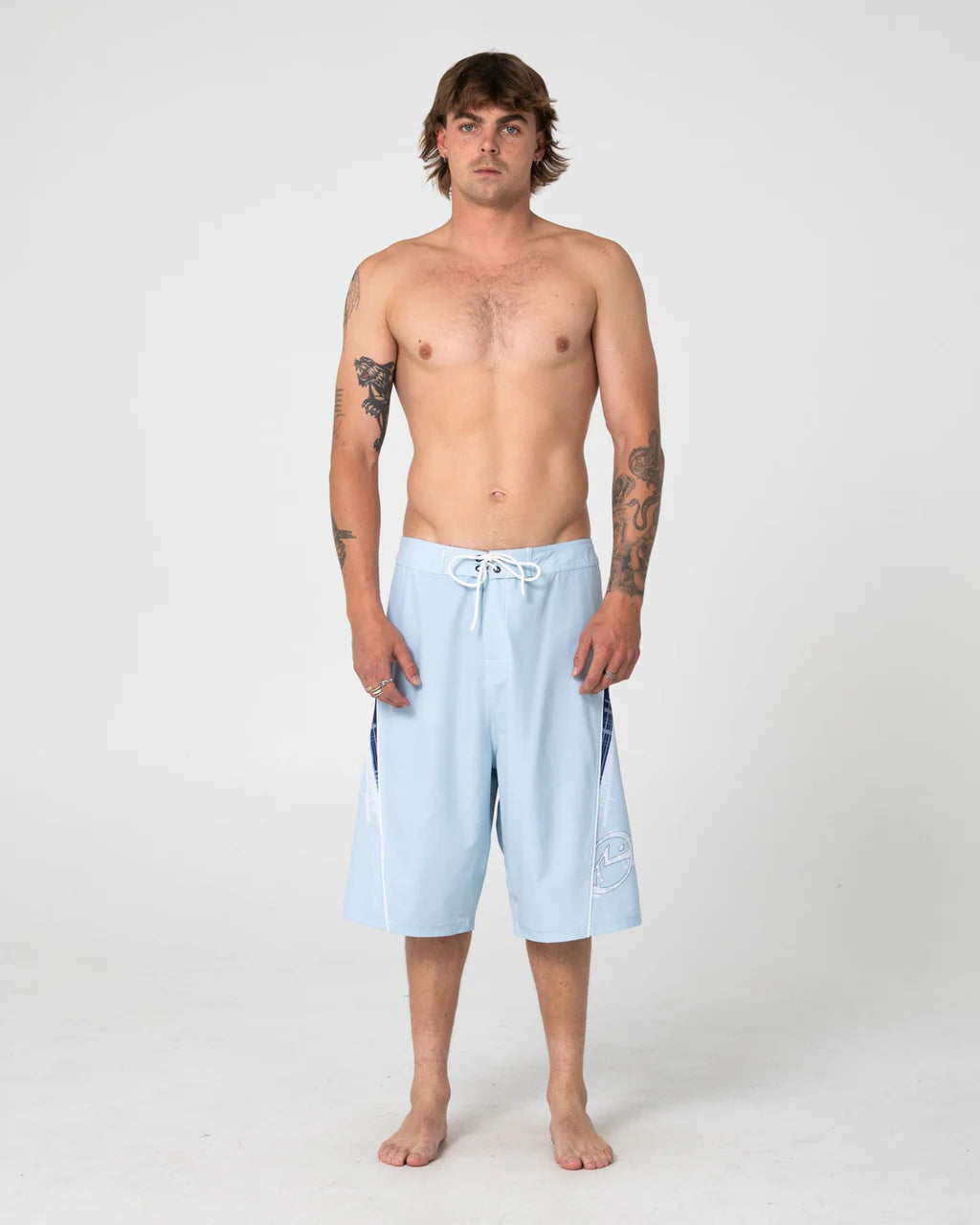 RUSTY VIPER 24 BOARDSHORT SKY BLUE