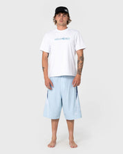 RUSTY VIPER 24 BOARDSHORT SKY BLUE