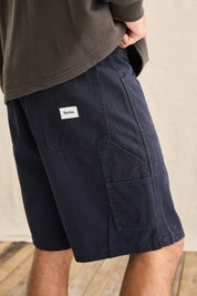 RHYTHM WASHED CANVAS SHORT MIDNIGHT
