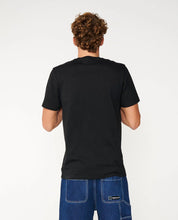 RIP CURL WETTIE ICON STANDARD TEE BLACK MENS SURF T SHIRT STREETWEAR