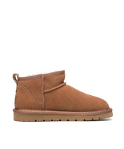 UGG BOOTS ULTRA MINI CLASSIC UGGS WOMENS CHESTNUT AUSTRALIAN SHEEPSKIN