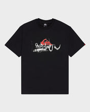 QUIKSILVER YG DRIFTER T SHIRT BLACK
